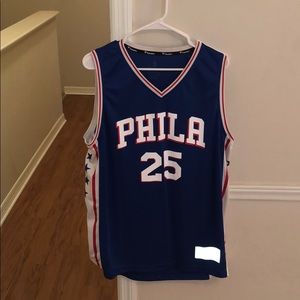 Ben Simmons 76ers jersey Men’s Size Large